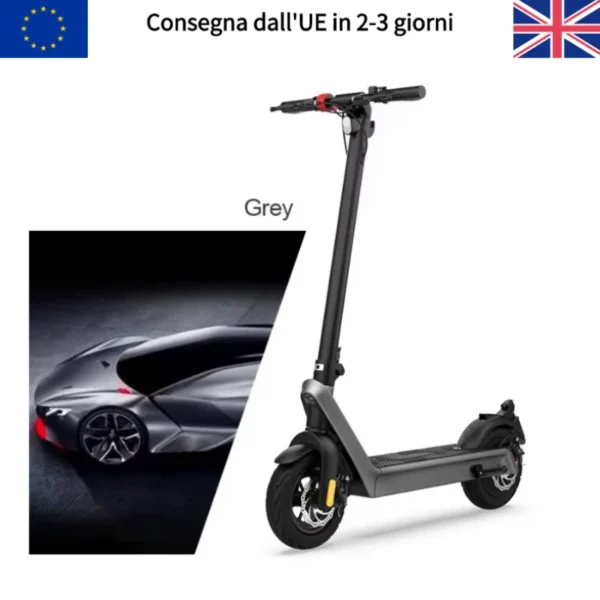 Kixin X9Plus 500W 36V 15.6Ah 40km/h 70km 10" Folding Electric Scooter