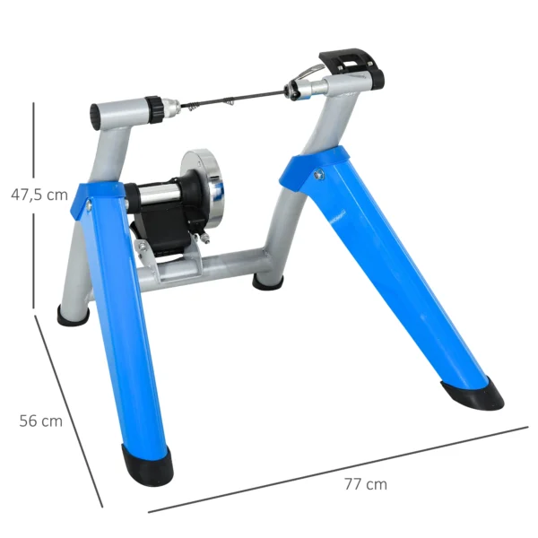 HOMCOM bicycle roller with adjustable resistance 8 levels 77x56x47,5 - Image 3