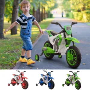 HOMCOM electric motorcycle children + 3 years 12V 2 balance wheels plus 8 km/h