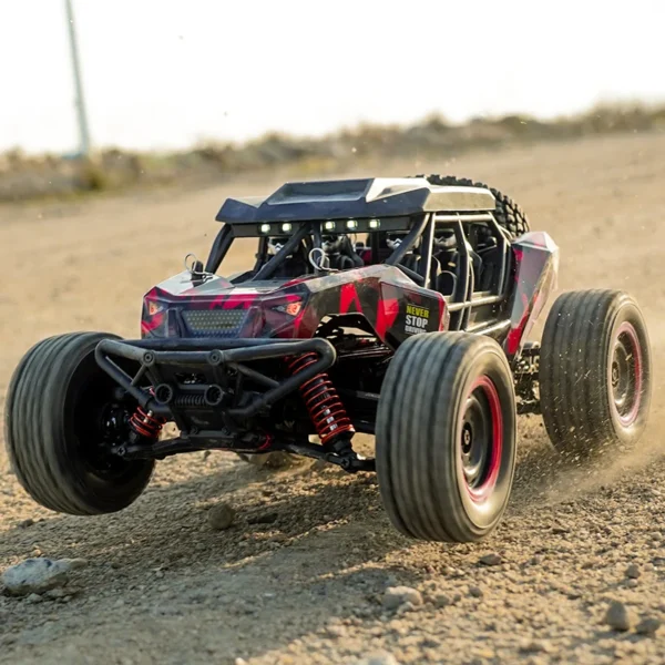 WLtoys 16101 4WD Remote Control Car With LED Off Road 4x4 RC 50KM/H High Speed Buggy Truck Super Desert Racing Toy Kids Adults - Image 6
