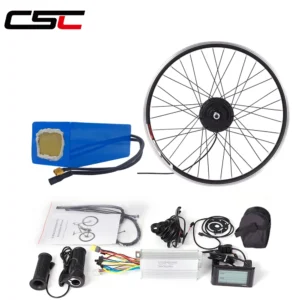 Electric bike Conversion Kit with 48V 10.4AH battery Front Rear Wheel motor 48V 1000W MTX rim for e-bike