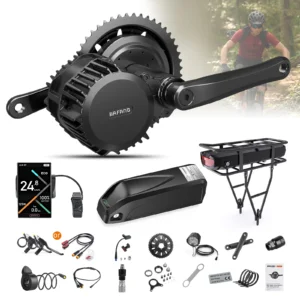 Bafang BBSHD 1000W Motor Kit with Battery 20Ah Mid Drive 52V 48V Electric Bicycle Engine Kits For Ebike Conversion Complete Set
