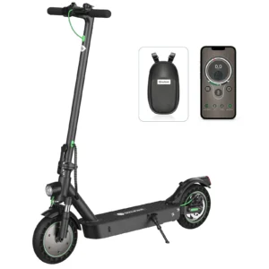 isinwheel S9 Max Electric Scooter Adult 36V10.4Ah Battery 30-40km Max Range 500W Motor 30KM/H Foldable Smart App Escooter Kick