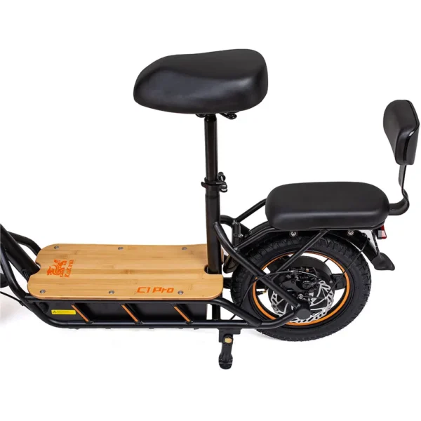 KuKirin C1 Pro 500W 48V 26Ah 45km/h 100km 14" Electric Scooter With Seat - Image 3