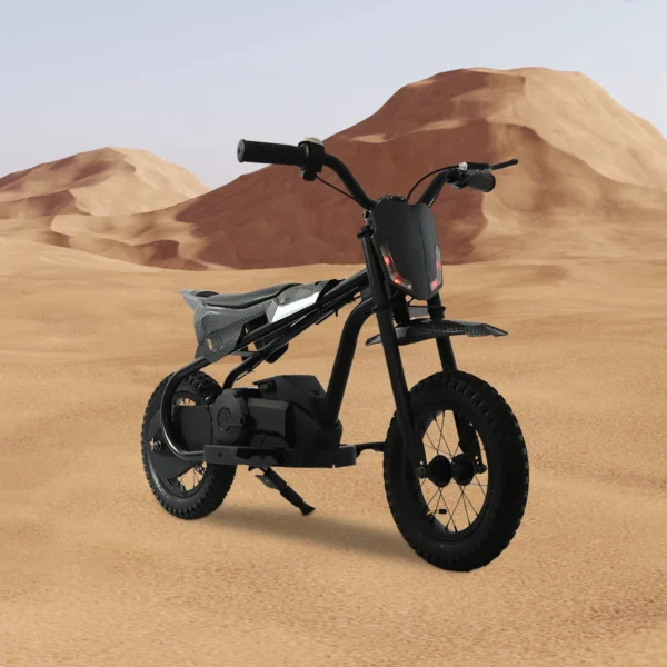24V Kids Electric Motorcycle 150W 7.5MPH LED Lights Dual Speed for Ages 6+ 143lbs Capacity - Image 2
