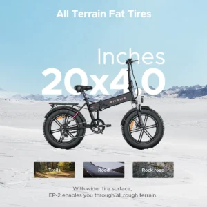 ENGWE EP-2 Pro 250W 48V 13Ah 30-50km/h >60km 20" Folding Electric Bicycle