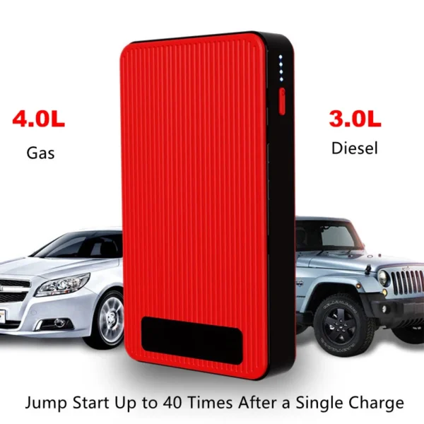 GKFLY Car Battery Jump Starter 800A Portable Car Battery Booster Charger 12V Starting Device Emergency Booster - Image 4