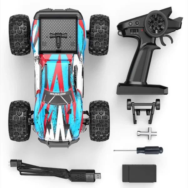 Hyper Go MJX Genuine License 16208 16210 1/16 4WD RC Car 55KM/H Brushless RC Racing Car Remote Control Cars Off-Road Truck Toys - Image 6