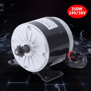 24V 350W DC Motor Permanent Magnet Generator Micro Brushed Motor Brushed High Permanent Magnet Gear Electric Motor Wind Turbine