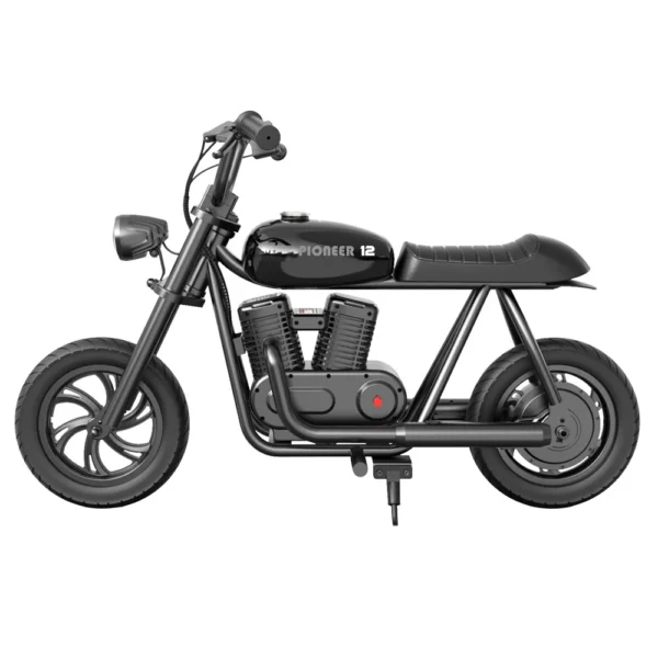 HYPER GOGO Pioneer 12 Electric Chopper Motorcycle for Kids 24V 5.2Ah 160W with 12'x3' Tires, 8/12/16 km/h Speed, 12 km Max Range - Image 2