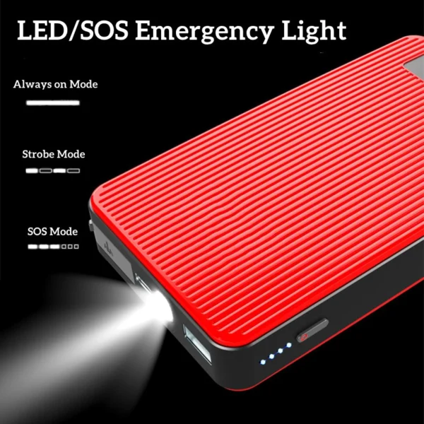 GKFLY Car Battery Jump Starter 800A Portable Car Battery Booster Charger 12V Starting Device Emergency Booster - Image 5