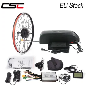 ebike Conversion Kit hub motor Wheel 36V 250W 350W 500W electric bicycle Kit 20-29inch Brushless Electric bike battery