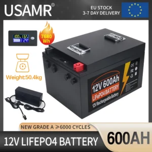 USAMR 600Ah 12V LiFePO4 Battery