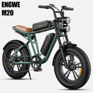 ENGWE M20–High-Speed Electric Bike for Urban&Off-Road Adventures 100W Powerful Motor 48V26AH Dual Battery Electric Bicycle