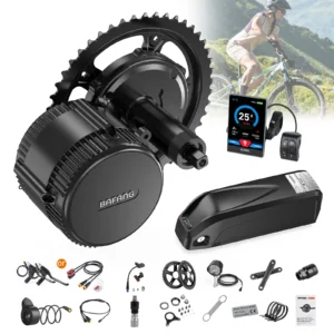 BAFANG 36V 250W 350W 500W Motor BBS01B BBS01 Mid Drive Motor Electric Bike Ebike Conversion Kit 13Ah 24Ah Hailong Battery Kits