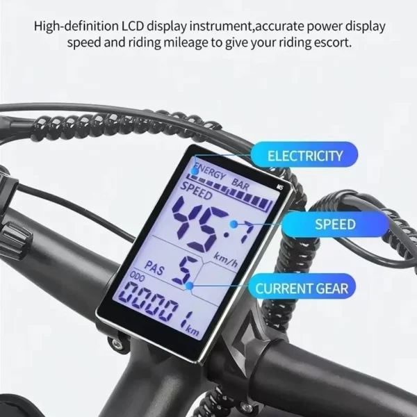Ridstar H26 PRO 250W 48V 23Ah 60km 26" Foldable Electric Bike - Image 5