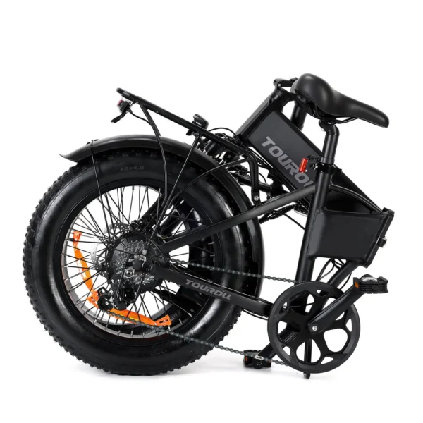 Touroll S1 Electric Fat Bike 25km/h 20'x4.0' Fat Tires 60Nm Torque 15.6Ah 100km Range 7-Speed Shimano Gear Electric Bicycles - Image 3
