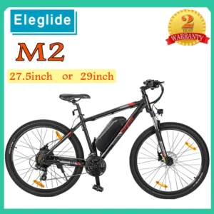 Eleglide M2 Electric Bikes 27.5" And 29" 250W Motor 36 V15AH 125km Range App Control Electric Bicycles Cheap Electric Bike