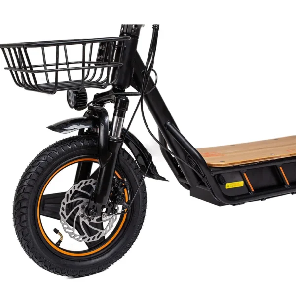 KuKirin C1 Pro 500W 48V 26Ah 45km/h 100km 14" Electric Scooter With Seat - Image 2