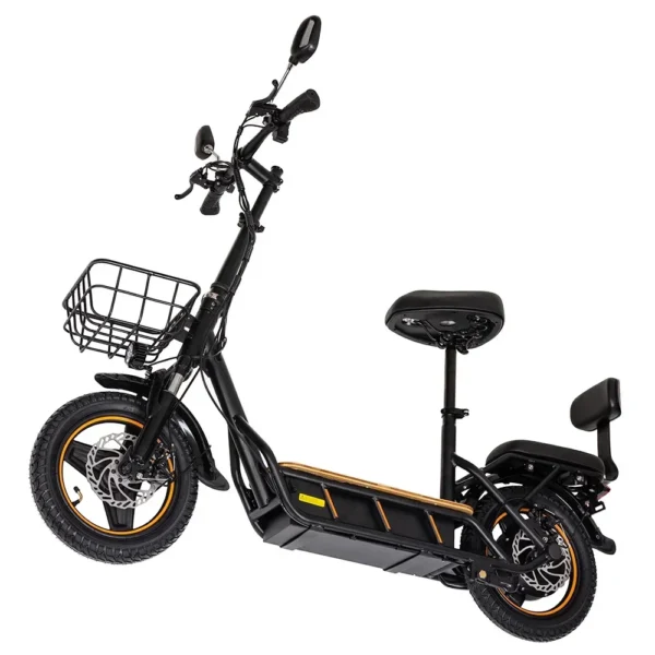 KuKirin C1 Pro 500W 48V 26Ah 45km/h 100km 14" Electric Scooter - Image 5