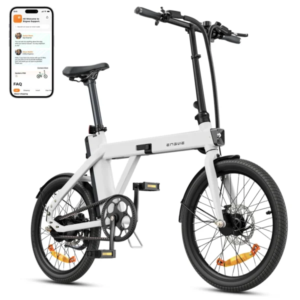 ENGWE P20 250W 36V 9.6Ah 60km 20" Folding Electric Bicycle