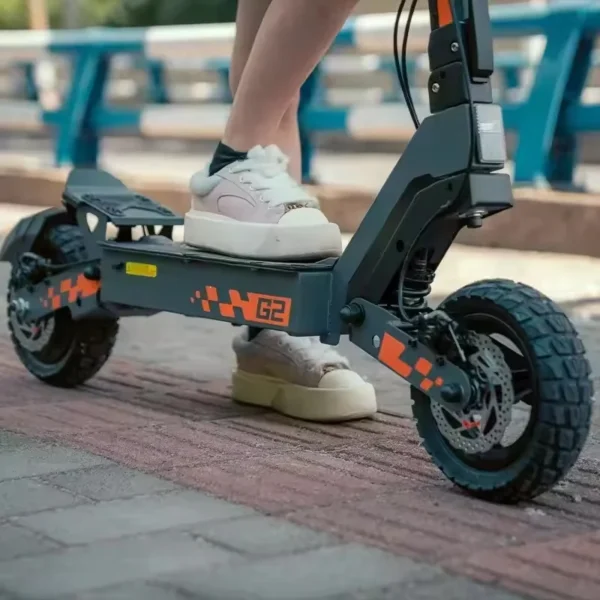 KuKirin G2 Electric Scooter Adult,Peak 1200W Motor 48V15.6Ah Battery,9 "Tire,45 km/h Max Speed,65km Range,Foldable Kick EScooter - Image 4