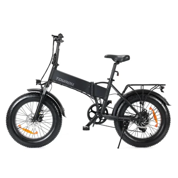 Touroll S1 Electric Fat Bike 25km/h 20'x4.0' Fat Tires 60Nm Torque 15.6Ah 100km Range 7-Speed Shimano Gear Electric Bicycles - Image 2