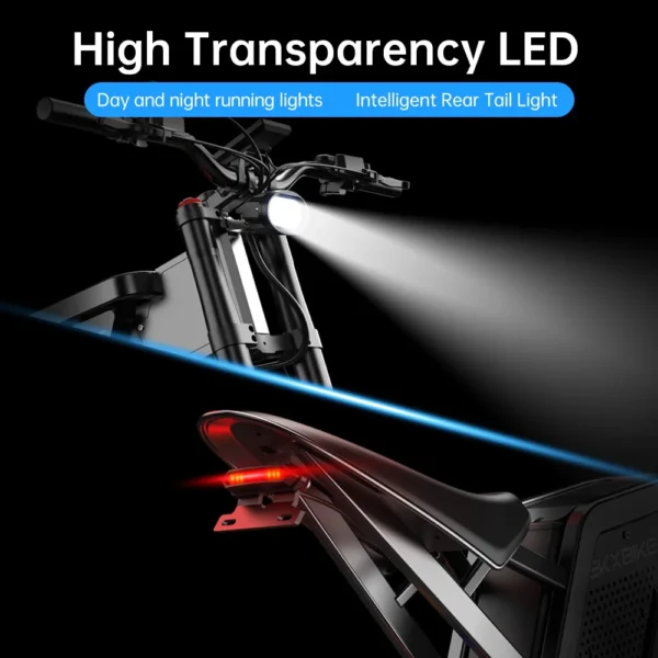 EKXBIKE X21 Max Electric Motorcycles 3000W Powerful Motor 48V30AH Battery 85Km/h 20*4.0" Tire Off-road MTB Electric Bike Adult - Image 5