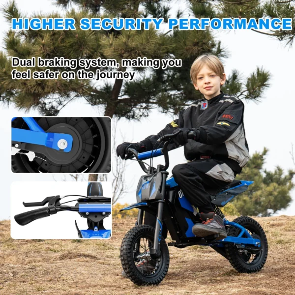 EVERCROSS TECH EV12M 300W 25 km/h 15 km,12" Children Electric Motorbike - Image 5