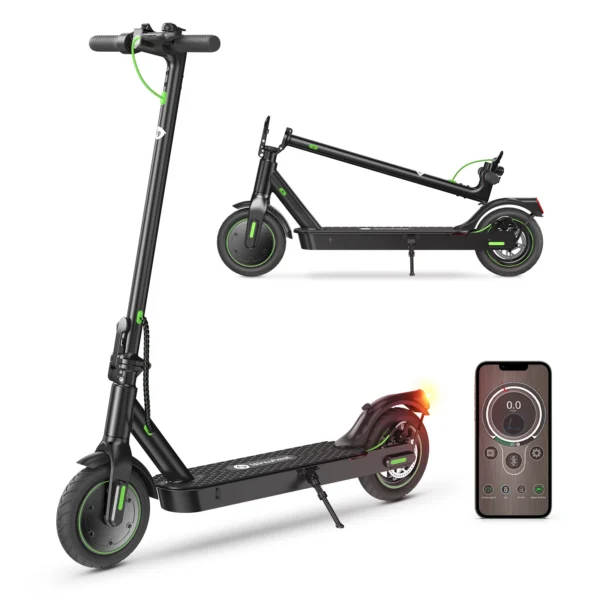 isinwheel S9 Pro El-løbehjul 350W Motor 25 km/t Sammenfoldelig El-løbehjul til voksne 8,5" Dæk Smart App Skivebremse El-løbehjul Kick