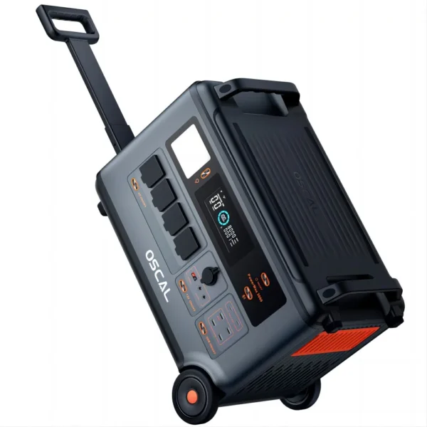 Oscal PowerMax 3600 3600W Power Station 57600Wh Max Battery Expanded form 3.6-57.6 kwh capacity – Image 3