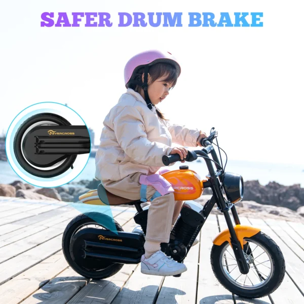 EVERCROSS TECH EV 08M 150W 8/16 km/h 10km 12" Children Electric Motorbike - Image 3