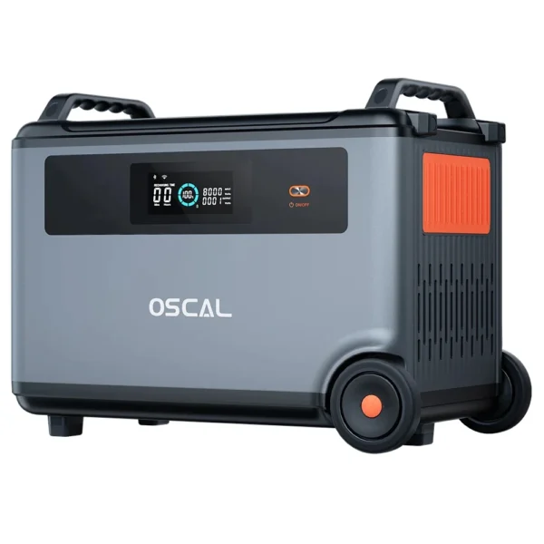 Blackview Oscal PowerMax 3600 EU-plug Rugged Power Station 3600Wh to 57600Wh LiFePO4 Battery 14 outlet Light Modes Morse Code - Image 3