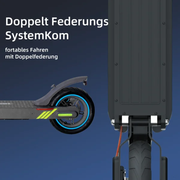 HONEYWHALE 500W 30Km 32km/h Electric Scooter - Image 3