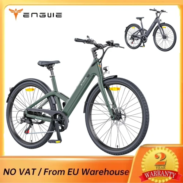 ENGWE MapFour N1 Air ST Adult Electric Bike 25km/h 250W SHIMANO 7-speed 36V 10Ah Battery Electric Road Bikes Electric Bicycle