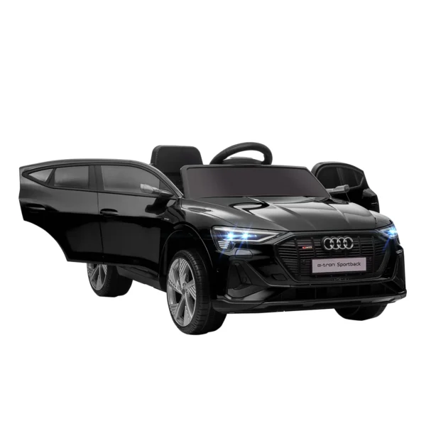HOMCOM electric car for kids Audi e-tron Speed 3-5 km/h Black - Image 2