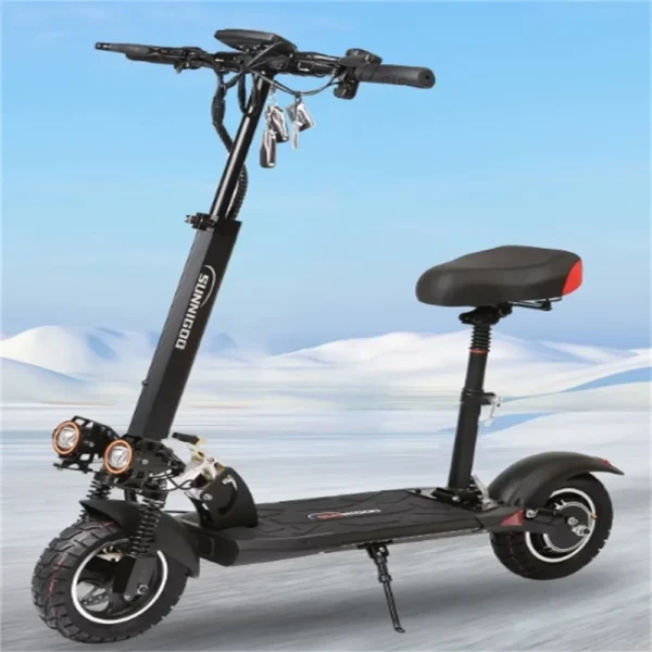 SUNNIGOO N3MAX 800W 48V 15Ah 50km/h 40-60km 10" Two-Wheel Electric Scooter - Image 3