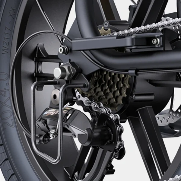 ENGWE M1 250W 48V 28.6Ah 60km 20" All-Terrain Electric Bike - Image 5