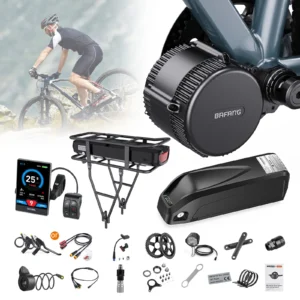 Bafang 750W 250W -1000W Mid Drive Motor Electric Bicycle Conversion Kit BBS02B BBS02 Ebike Engine 48V 52V 20Ah Hailong Battery