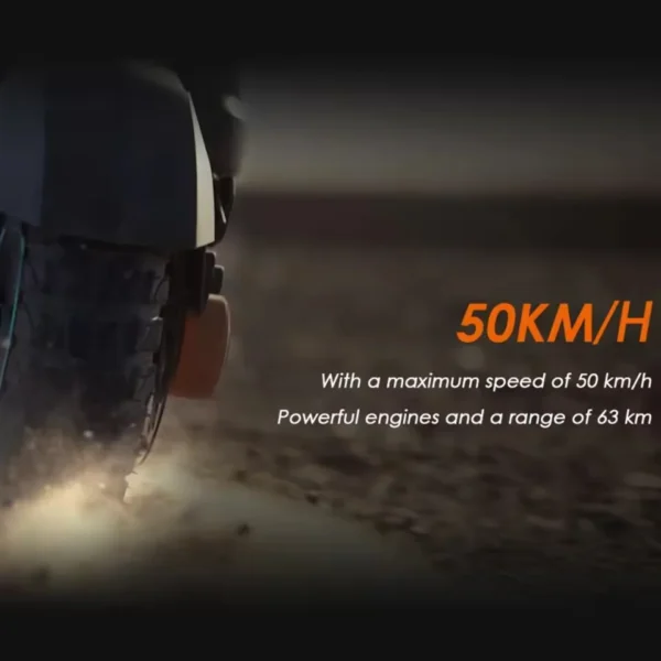 KuKirin G3 Electric Scooter Peak 1450W Motor 63km Max Range 52V 18Ah 52KM/H Speed Touchable Display Control Off-road EScooter - Image 4