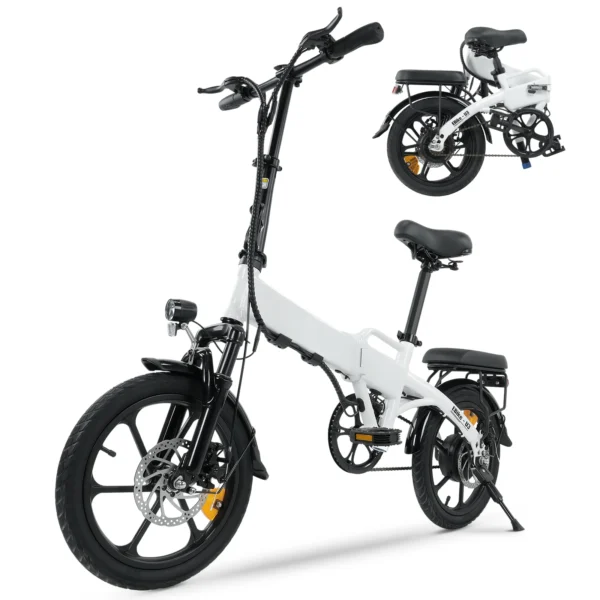 isinwheel U3 500W 36V 7.8Ah 25km/h 10-30km 16" Foldable Electric Bicycle