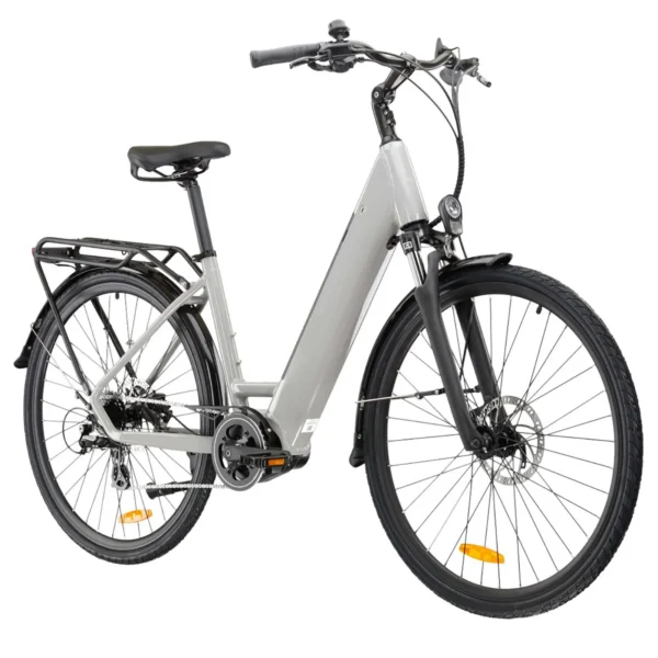 [EU Direct] 28 Inches E-Bike , Electric Bicycle, E-City Bike, 13 Ah Removable Battery,City Bike with Pannier Rack for Commuters