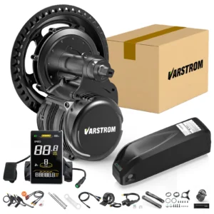 Tongsheng TSDZ2B TSDZ8 Ebike kit 36V 48V 250W 500W 750W Engine Torque Sensor Mid Motor With Ebike Lithium 48V 25Ah 20Ah Battery