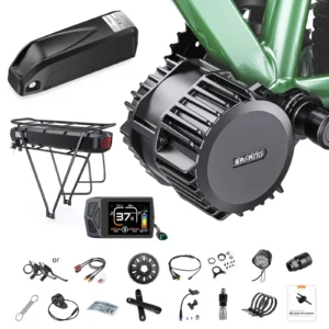 BAFANG Mid Drive Kit 1000W 750W 500W Ebike Motor Kits BBS02B BBSHD Mid Drive Ebike Conversion Kit eBIKE Display EKD01 DPC010 46T