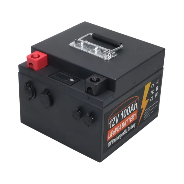 USAMR 100Ah 12V LiFePO4 Battery - Kuva 2