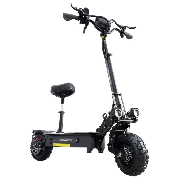 Arwibon Q06Pro 5600W 60V 27Ah 55-75km/h 50-70km 11" Two-Wheel Electric Scooter