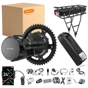 BAFANG 48V 750W 68MM 73MM 100MM Mid Motor Kit 8Fun BBS02B Electirc Ebike Conversion Kit With 20Ah 17.5Ah Hailong Battery Pack