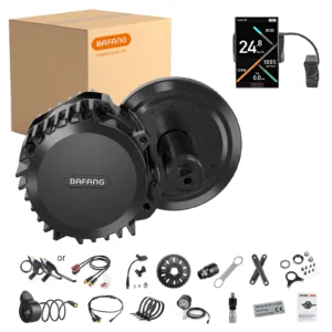 Bafang 1000W 48V 52V BBSHD Mid Drive Motor Kits Electric Bicycle Motor BBS03 68mm 100mm 120mm Ebike Conversion Kit with Display