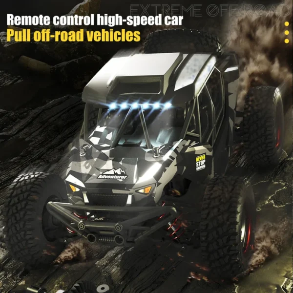 WLtoys 16101 4WD Remote Control Car With LED Off Road 4x4 RC 50KM/H High Speed Buggy Truck Super Desert Racing Toy Kids Adults - Image 5