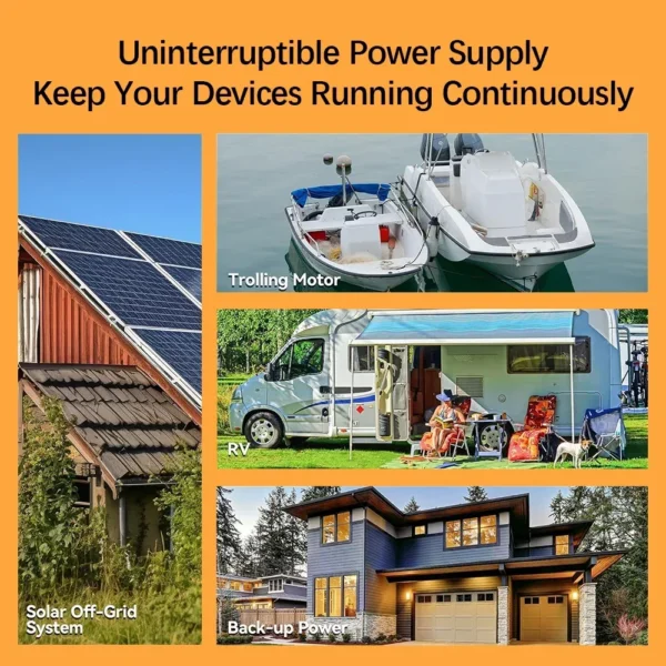 USAMR 500Ah 12V LiFePO4 Battery - Kuva 3